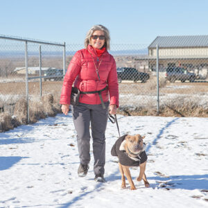 Dog Training Services-Dog Trainer-Certified Dog Training-Certified Dog Trainer-Positive Reenforcement Dog Training-Professional Dog Training-Dog Shelter Training-Jane Leash Training at Dog Shelter-Jane Trains-El Prado, NM-Taos, NM