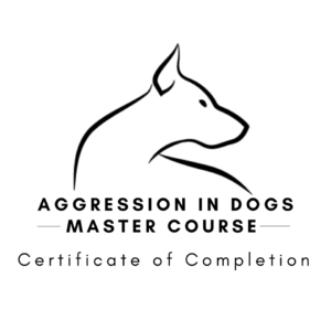 Animal Trainer-Dog Trainer-Certified Dog Training-Certified Dog Trainer-Positive Reenforcement Dog Training-Professional Dog Training-Aggression in Dogs Master Course Certificate of Completion-Jane Trains-El Prado, NM-Taos, NM